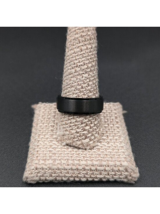 Other - Size 10.25 Titanium Minimalist Brushed Band Ring A7400